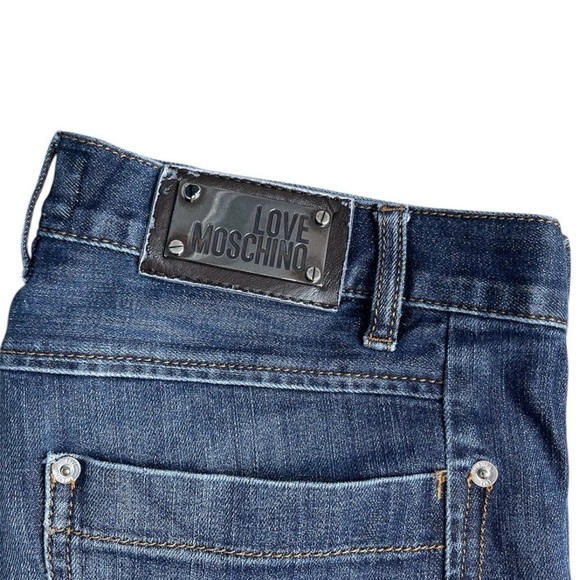 Moschino Dark Blue Slim Jeans - Picture 2 of 12